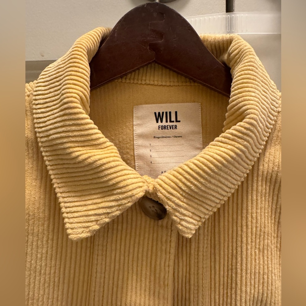 Sézane Will Jacket Mustard Corduroy - Picture 6 of 8